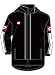 Lotto Regenjacke Extreme, Herren, schwarz/weiß