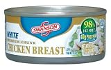 Swanson Premium Chunk Chicken Breast, 4.5-Ounce Cans (Pack of 24)