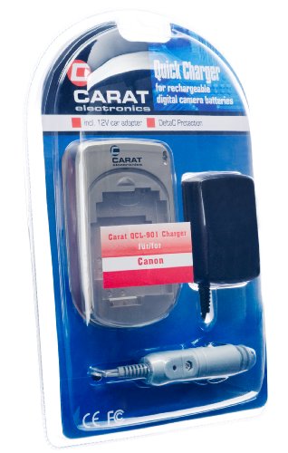 Carat Electronics QCL-900 Lithium-Akku Ladeger&auml;t f&uuml;r Casio inkl. KFZ-Ladekabel Preisvergleich