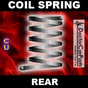 Coil Spring Rear - Mercedes S320 140 Series Auto/Ac 