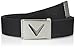 Callaway Men's Golf Cut To Fit Solid Webbed Belt, Black (002), One Size