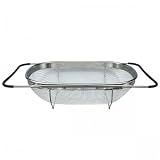 New Star International SD-1077 Expanding Over the Sink Colander with Base Frame
