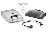 Philips 9750 Digital Desktop Transcriber/Dictation System, Removable SD Memory Card