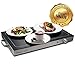 Megachef MCWT-9200 Electric Warming Tray with Adjustable Temperature Control, 24 in, Silver, Black