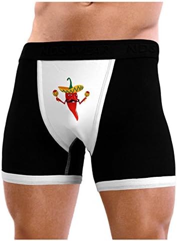 NDS WearRed Hot Mexican Chili Pepper Mens Boxer Brief Underwear