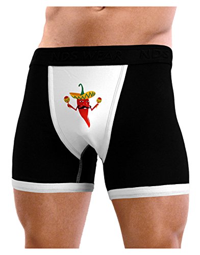 NDS WearRed Hot Mexican Chili Pepper Mens Boxer Brief Underwear