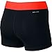 Nike Women's Pro Cool 3-Inch Compression Shorts (Black/Bright Crimson/White/X-Small)