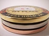 Complete set of 7 Tournament Poker Weight Trophies