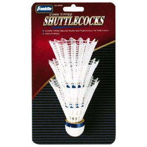 Franklin 6 Plastic 3261/01 Shuttlecocks/Carded