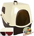 XL Bill Cat Toilet Litter Tray with Filters & Flap