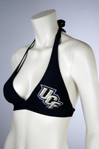 University of Central Florida Knights Womens Banded Halter Bikini Top - Fanatic (Top)