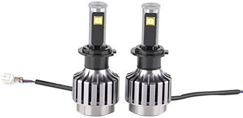 SUPERLT 30w 2800LM Color 6000K-7000K LED Bulb Size Bright Headlight Conversion Kit Replaces Halogen &amp; HID Bulbs Pack of 2 (H7)