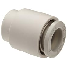 SMC KQ2C-00 PBT One-Touch Metric Tube Fitting, Cap, Tube OD (Removed)