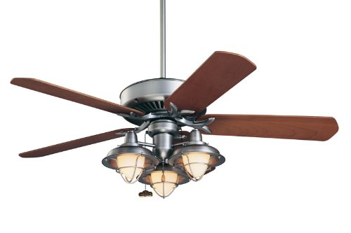 Emerson Ceiling Fans CF4800PW Premium Pewter Indoor Fan 50" w/ B52NC Blades and LK40PW Light
