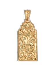 CleverEves 14k Gold Pendant Religious 5.5 - Gram(s)