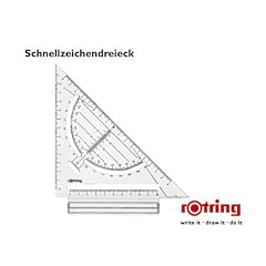 Schnell-Zeichendreieck Grau 15 cm lang f�r alle Zeichenplatten