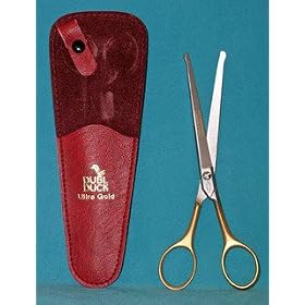 41pFOBAWX8L. SL500 AA280  Ultra Gold 6.5 BallTip Curved Dog Grooming Shears
