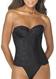 Davids Bridal Satin and Lace Torsolette Style 8949