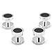 Sirius Jewelry Men's Collection Silver Black Tuxedo Wedding Shirt Stud Set