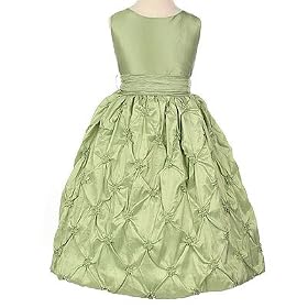 Sweet Kids Flower Girl Dress Green Special Occasion Girls 2T-12