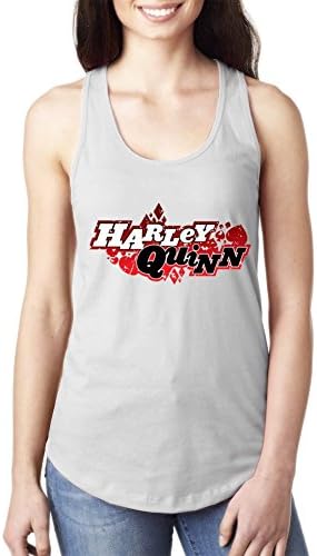Custom DC Comics Harley Quinn And Joker Ash Tank Top