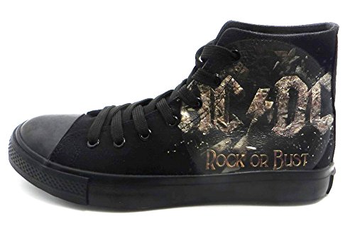 AC/DC Rock Or Bust Sneaker schwarz EU39