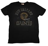 New Orleans Saints Team NFL Football Junk Food Originals Vintage Style Soft T-Shirt Tee Select Shirt Size: Medium