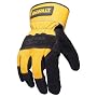 Dewalt DPG41L Premium Cowhide Leather Work Glove with Reinforced Palm And Wing Thumb and 2-1/2-Inch Safety Cuff, Large