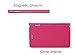 iPhone 6 Plus Case, FYY® Ultra Slim Magnetic Cover Case for Apple iPhone 6 Plus (5.5 inch screen) Magenta