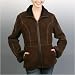 Women's Lamb Shearling Scuba Jacket