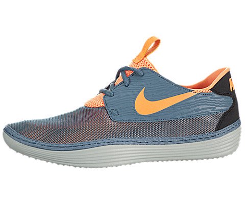 Nike Solarsoft Moccasin Night Fall - Atomic Orange - Black