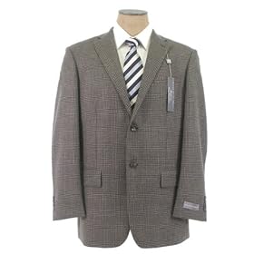 Oscar De La Renta Mens 2 Button Gray Wool Sport Coat Blazer Jacket - Size 40R by Oscar de la Renta