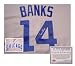 Ernie Banks Chicago Cubs Hand Signed Authentic Style Majestic Grey Road Jersey