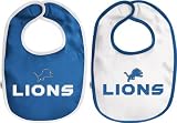 Detroit Lions Newborn 6-9 mos. 2-Pc Team Bib Set