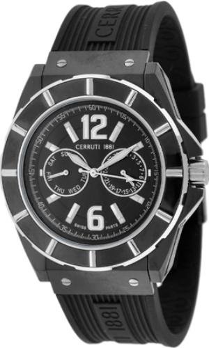 Cerruti Herren-Armbanduhr Multi Function 3 ATM CRA015F224H