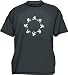 Men Running in a Circle Logo Kids T Shirt 2T thru Youth XL