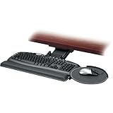 New Fellowes Professional Series Executive Keyboard Tray Relieve Wrist Pres ....