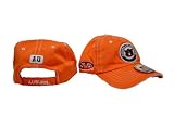Auburn Tigers NCAA Orange with White Stiching Adult Adjustable Hat / Cap