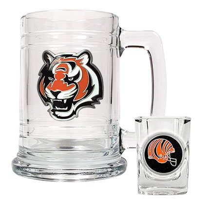 Great American Cincinnati Bengals Tankard & Shot Glass Set SET