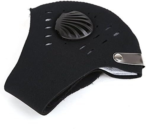 GuangSam Black Bicycle Motorcycle Ski Anti Dust Half Face Mask Cycling Bike Face Masks Filter