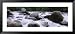 Rocks in Little Susitna River, Hatcher Pass Road, Alaska, USA Collections Framed Art Poster Print by Panoramic Images, 51x23