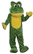 Deluxe Plush Frog Mascot - Adult Std.