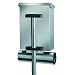 Brabantia 608025 Briefkasten Universalpfahl U 100 Edelstahl geb�rstet