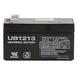 UPG Sealed Lead-Acid Battery - 12V, 1.3 Amps, Model# UB1213