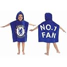 Childrens/Kids Chelsea Football Club Poncho 100% cotton beach Towel