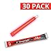 Cyalume SnapLight Red Light Sticks â€“ 6 Inch Industrial Grade, High Intensity Glow Sticks with 12 Hour Duration (Pack of 30)