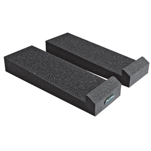Auralex MOPAD Monitor Isolation Pads; 1- Set of MoPADs in Charcoal