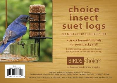 Choice Insect Suet Logs