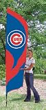 Chicago Cubs MLB Tall Team Flag with Pole