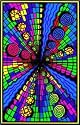 Illusions - Black Light Poster
